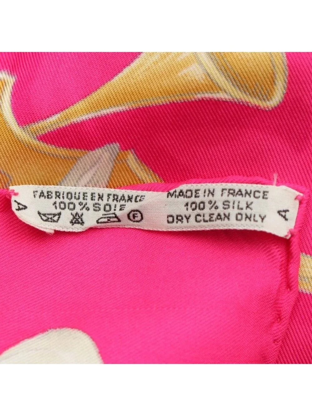 Hermes Carre 90 Silk la Danse Ballerina Scarf Pink
